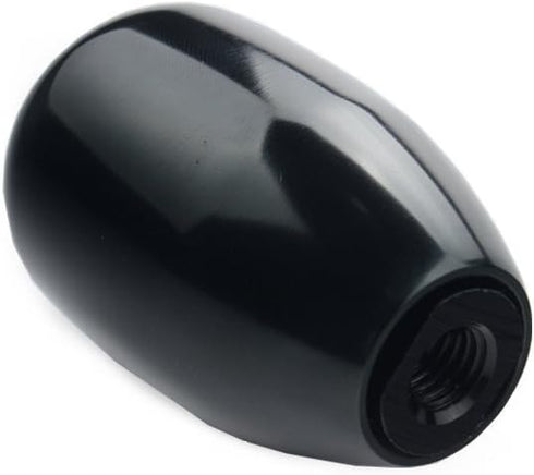 DEWHEL 5 Speed Manual Gearbox Shift Knob M12x1.25 Screw On Aluminum Black...