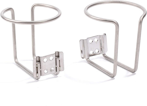 Z-Color 2pcs Stainless Steel Boat Ring Cup Drink Holder Universal Drinks Holders for Marine Yacht Truck RV Car Trailer Hardware...