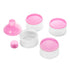 Accmor Formula Dispenser On The Go, 4 Compartments Stackable Formula Container for Travel, Baby Milk Powder Kids Snack Container, BPA Free ?...