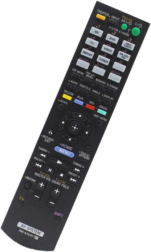 New Replaced Romte RM-AAU071 fit for Sony HT-CT350 HT-CT350HP HT-SF470 HT-SS370 HT-SS370HP STR-DH510 STR-DH510R STR-KS370...