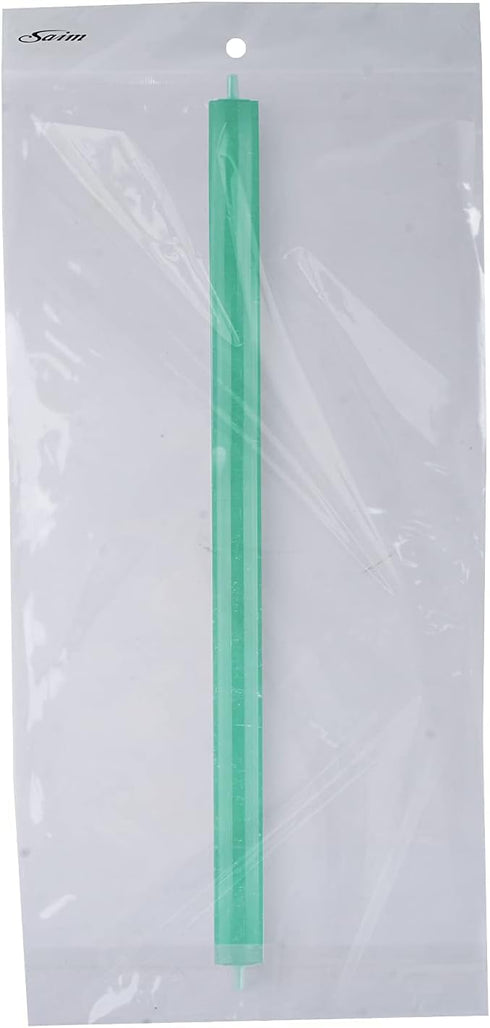 Saim 16 inch Aquarium Air Stone Bar, Bubbles Release Oxygen Diffuser Bar, Fish Tank Mineral Air Bubble Air Stone Bar (Green - Blue) with 20ft Clea...
