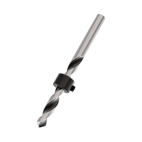 3PCS Drill Stop Bit Collar Set(16mm) Carbon Steel Drill Bit Hole Adjustable Depth Split Positioner Ring, Tighten by Stops Set-Screw...