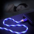 USB A to Micro USB Android Phone Charger Cable Fast Charging High Data Speed Visible Light Up LED Current Flowing to be a Night Light Compatible w...