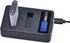 NP-BX1 2 Pack Batteries and LCD Dual USB Charger for Sony CyberShot DSC-RX100 V, DSC-RX100, DSC-WX500, HX300, WX300, H400, HX300, HX50V, HX90V, WX...