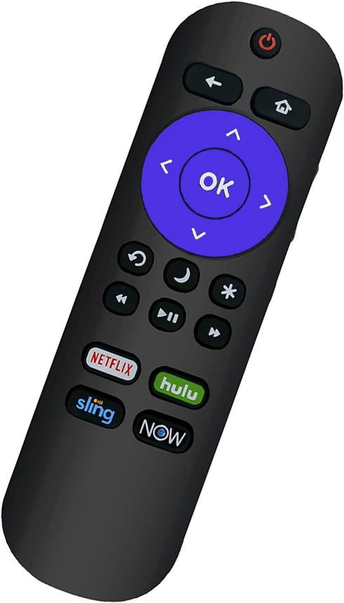 Universal Remote Control Compatible with All Sharp Roku TV LC-50LBU591U LC-50LBU711U LC-55LBU591U LC-55LBU711U LC-43LBU591U LC-32LB601U LC-24LB601...