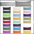 EVOLIVE Ultra Soft Microfiber Body Pillow Cover/Pillowcases 21"x54" with Hidden Zipper Closure(21"x54" Body Pillow Cover, Coffee)...