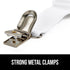 Gorilla Grip Bed Sheet Straps, Adjustable Elastic Fasteners with Metal Clips, Keep in Place Fitted Bedding Holder, Easy Install Suspenders Mattres...