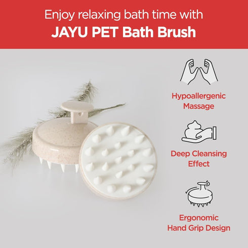 Shower Groomer - Grooming Pet Shampoo Brush, Cat Dog Hypoallergenic Bath and Massage Brush, Soft Silicone Bristles Scrubber for Puppy & Kitten, Ea...