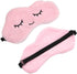 HappyDaily Beautiful and Comfortable Sleep Masks - Set of 3(Cloud - Pink/Blue/White)...