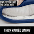 Gorilla Grip Heat and Slip Resistant Silicone Oven Mitts Set, Soft Cotton Lining, Waterproof, BPA-Free, Long Flexible Thick Gloves for Cooking, BB...