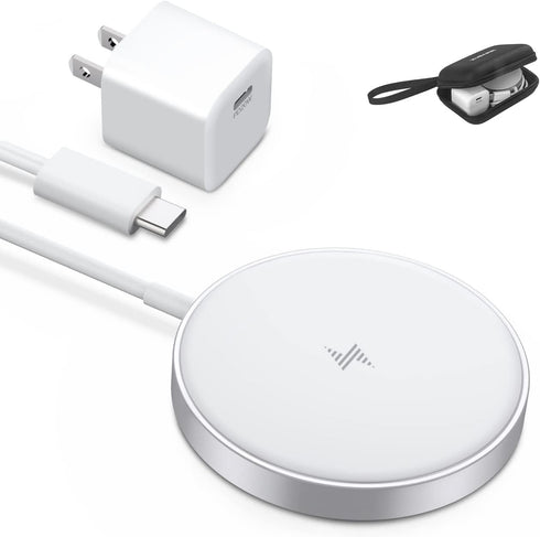 Nano Pro Wireless Charger 15W Max Fast Wireless Charging Pad Compatible with iPhone 14 13/12/ Mini Pro Pro max and Wireless-Charger AirPods Series...