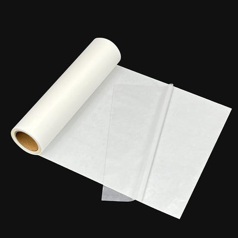 PLANTIONAL Double Sided Iron On Adhesive Film: 11.8 inch x 10 Yards Light Weight Double-Sided Press-on Patch Heat Melt Fabric Glue Sheet Permanent...