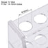 uxcell Acrylic Test Tube Holder Lab Stand Rack 12 Wells for 10ml Centrifuge Tubes Clear...