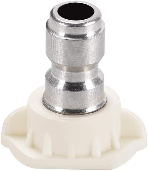 uxcell Pressure Washer Spray Nozzle Tips, 1/4" Stainless Steel (40 Degree, 2mm Orifice Diameter)...