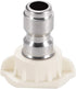 uxcell Pressure Washer Spray Nozzle Tips, 1/4" Stainless Steel (40 Degree, 2mm Orifice Diameter)...