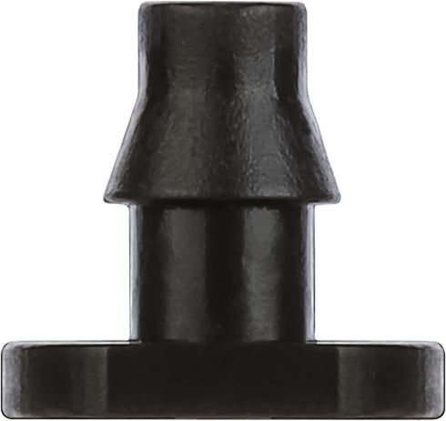 50pcs Drip Barbed connectors, Drip Irrigation Parts End Plug for 1/4 inch Drip Irrigation Tubing, Drip Irrigation Fitting for Garden Drip Irrigati...