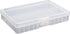 PNGKNYOCN Battery Storage Box,AA Batteries Portable Organizer Box Holds 48 AA Batteries,Insulative Plastic Clear Color...