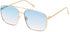 SOJOS Retro Square Aviator Sunglasses Womens Mens Double Bridge Metal Sun Glasses SJ1176...