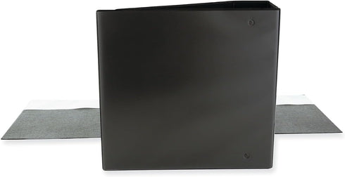 Universal 20995 Slant-Ring Economy View Binder, 4-Inch Capacity, Black...