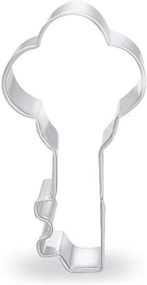 Small Key and House Cookie Cutters Set - Stainless Steel...