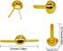 300 Pieces Paper Fasteners Brads Round Fasteners for Art Crafting School Project Decorative Scrapbooking Crafts Making DIY Supplies 8 x 15mm (Gold...