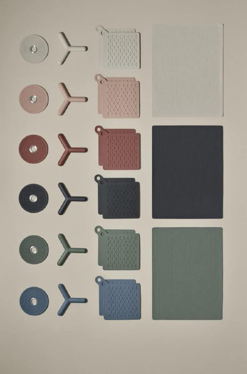 blomus FLIP Silicone Trivet/Hot Pad, Moonbeam (Cream)...