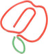 100Pcs Fruit Shape Paperclips, Cute Shaped Paper Clips Great Gifts Nonskid Paper Clips for Office Teacher...