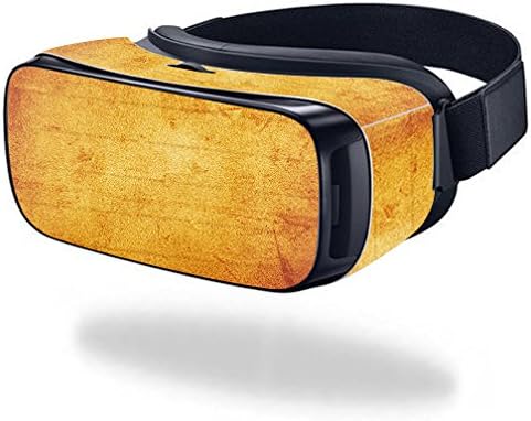 MightySkins Skin Compatible with Samsung Gear VR (Original) Cover wrap Sticker Skins Vintage Fabric...