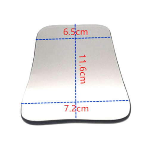 5Pcs Intraoral Mirrors Thicker Coated Two-sided Reflector Photographic Oral Mirror Titanium Plated Glass Intraoral Mirror...