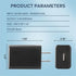 Wall Charger Cube 5V2A USB Power Supply Charging Block Universal Wall Plug Brick Portable Travel Fast Charger Power Adapter for iPhone, Samsung Ga...