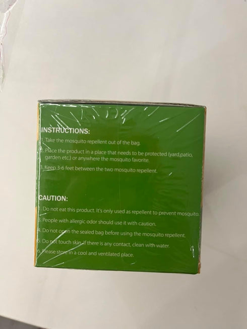 4 Pack Powerful Mosquito Repellent - Natural Deet Free Mosquito Repellent for Kids Adults Outdoor Patio Home Travel Camping Yard, Keep Mosquito Aw...