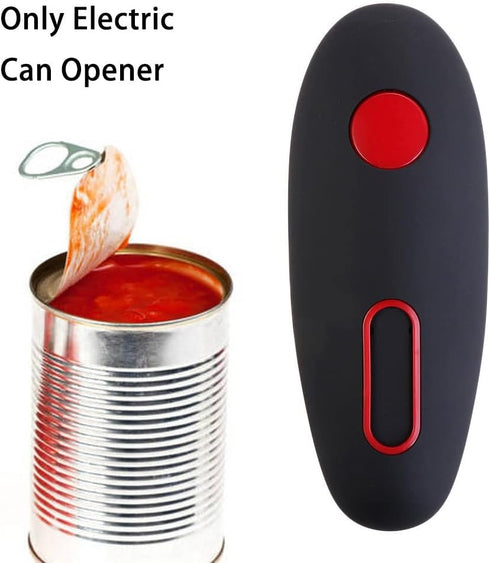 Automatic Electric Can Opener, Hands Free Battery Operated Electric Can Opener Portable Kitchen Automatic Can Opener for Seniors and Arthritis...