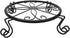 Black Original Patented Plant Stands for Flower Pot,Round Wrought Iron Flower Planter Pot Stand, Corner Gardening Pumpkin Stand...