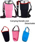 Tumbler 30oz Carrier Holder Pouch with Shoulder Strap, Hoomtry Neoprene Sleeve, for Insulated Tumbler Coffee Cup(3Pack)...