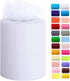 Tulle Rolls 6” by 100 Yards (300 feet) Tulle Roll Spool Fabric for DIY Tutu Skirts Wedding Baby Shower Crafts Decorations Party Supplies (White)...