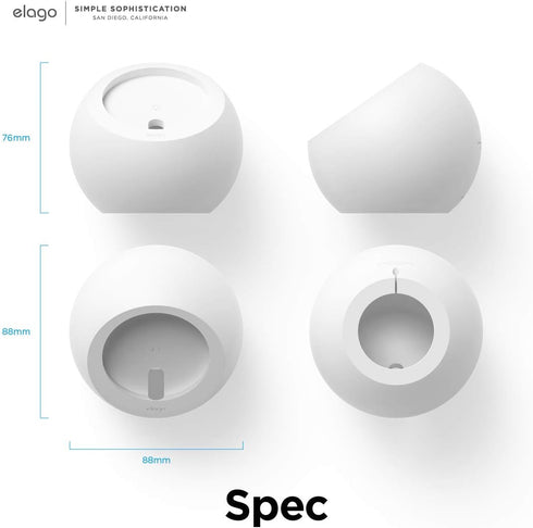 elago MS2 Charging Stand Compatible with MagSafe Charger - Premium Silicone Stand Compatible with iPhone 15/14/13/12 Series, Designed for MagSafe ...