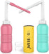 2in1 Portable Hand-held Vulva and Anus Cleaner and Personal Health Vaginal Washing Container, Travel Urinal Spray Scrubber for Personal Hygiene (P...