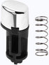 Qiilu Shifter Shift Button Knob Repair Kit Shifter Knob Repair Set with Spring Automatic Transmission for Accord 1998 1999 2000 2001 2002 54132-S8...
