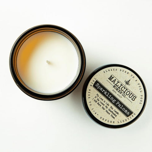 Malicious Women Candle Co - Engaged AF, Pink Chandelier Infused with: The Same Penis Forever..., 9 oz...