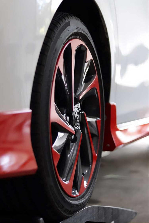 VViViD+ Premium Vinyl Wrap Film (1ft x 5ft, Gloss Rosso Corsa (Ferrari) Red)...