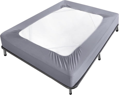 Twin Size Box Spring Cover Bed Skirts Wrap 4 Side of The Mattress, Stretch & Snug Fit, Ultra Soft, Wrinkle Free, Replacing Bed Skirt for Hotel and...