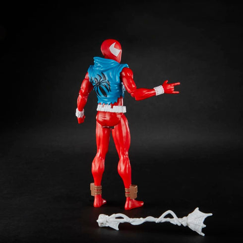 Marvel Spider-Man: Across The Spider-Verse Scarlet Spider Toy, 6-Inch-Scale Action Figure with Web Accessory, Marvel Toy for Kids Ages 4 and Up...
