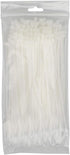 200 Pack Bulk KOOWIN Small 6 inch Nylon Plastic Cable Zip Ties Wire Wraps White...