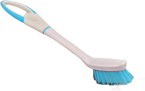 Narrow Bristle Angled Non-Slip Floor and Tile Grout Cleaning Scrub Brush (1-Pack)...