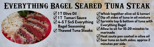 Smoke n Sanity SnS Everything Bagel Seasoning - Monash Certified Low FODMAP - Gluten-Free - Certified Kosher - Dairy-Free - Low FODMAP Food - Vege...