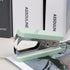 Clear Acrylic Stapler Mint Green Desktop Staple Remover Tool for Standard 24/6 or 26/6 Staples, Acrylic Office Desk Accessories for Women (Mint Gr...