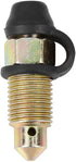 2Pcs M10x1mm Banjo Bolt Bleeder Screw with Cap for Motorcycle Brake Master Cylinder...