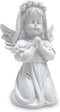 Cherubs Angels Resin Garden Statue Figurine, Adorable Angel Sculpture Memorial Statue, Indoor Outdoor Home Garden Decoration (Praying Cherub-Girl)...
