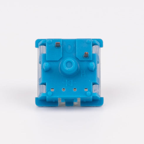 GATERON CM Linear Keyboard Switches, 5 Pin Light Blue 20mm Dual-Stage Spring Factory Pre-lubed 55gf Key Switches for MX Mechanical Keyboard(35PCS)...