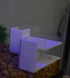 Aquarium Underground Tunnel | Fish & Shrimp Hideout for Aquariums | Unique Underground Viewing Tunnel | Made in USA (Corner Tunnel, White)...